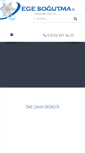 Mobile Screenshot of ege-sogutma.com