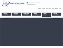 Tablet Screenshot of ege-sogutma.com